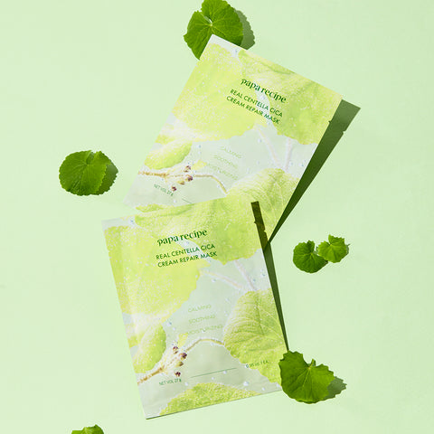 Papa Recipe Real Centella Cica Cream Repair Mask (10 sheets x 2)
