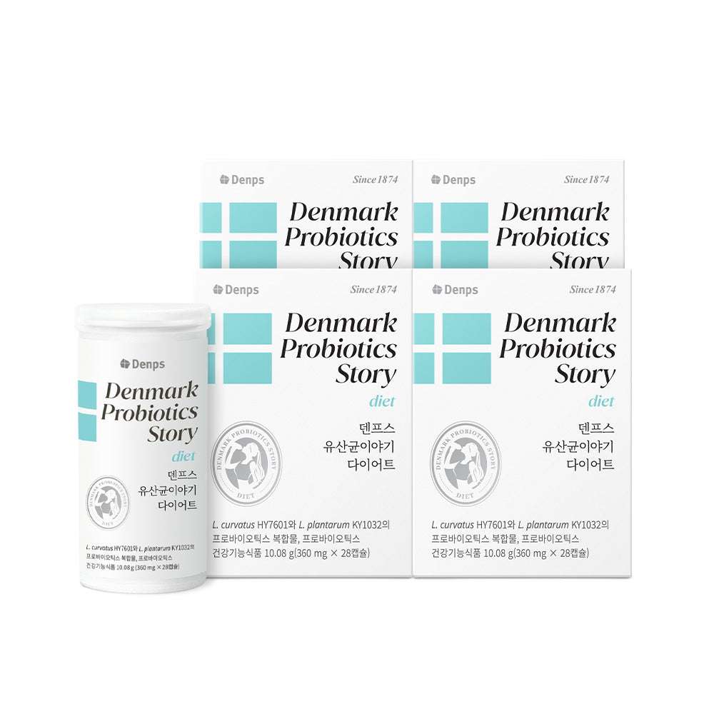 Denps Probiotic Story Diet 28 Capsules (4 Pack)