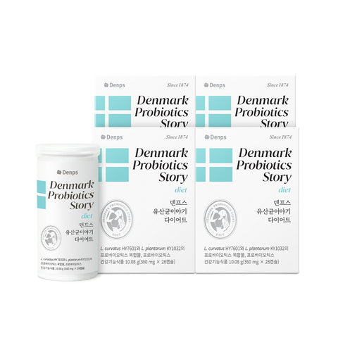 Denps Probiotic Story Diet 28 Capsules (4 Pack)