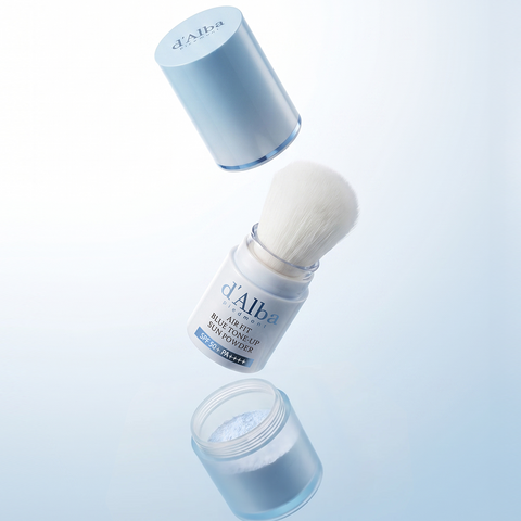 d'Alba Air Fit Blue Tone-Up Sun Powder 5.5g x2 (1+1)