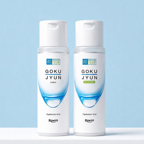 Hada Labo Gokujyun 2-Piece Lotion Set Lotion 170ml + Lotion Light 170ml