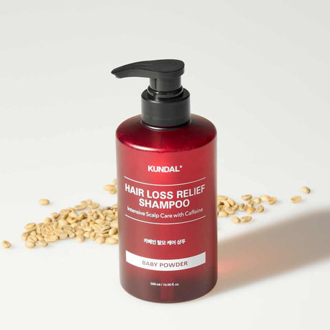 Kundal Caffeine Hair Loss Shampoo 500ml - Baby Powder