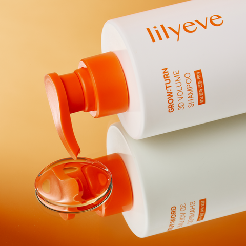 Lilyeve Grow Turn Ampoule 100ml x4 + Shampoo 500ml + Shampoo Refill 200ml