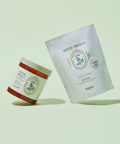 Soonsu Beauty Water Parsley Water Clear Pad (for Refill) texture close-up