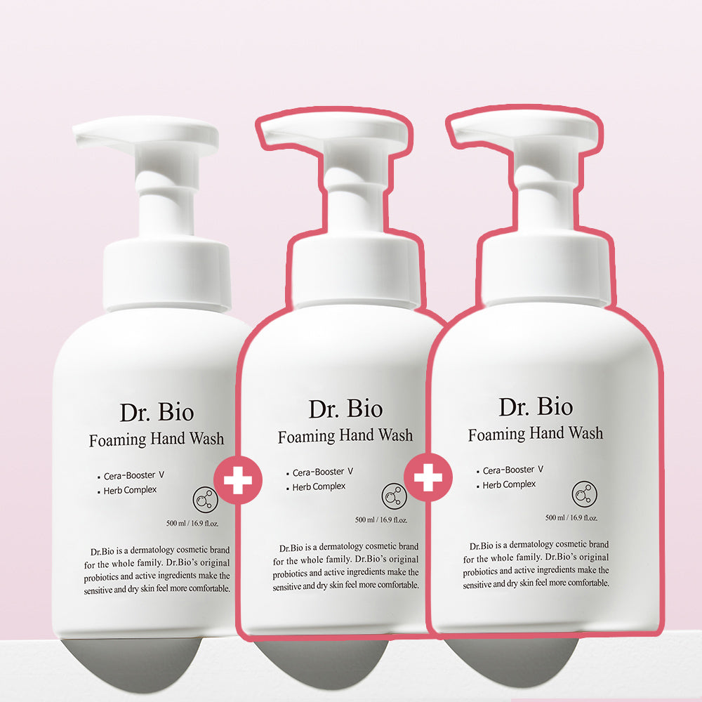 Dr.Bio Foaming Hand Wash 500ml (3 Pack)