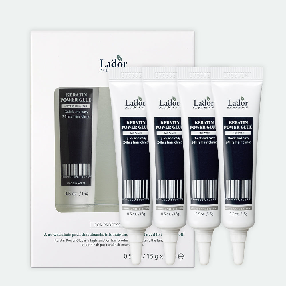 L'ador Keratin Power Glue Protein Hair Ampoule 15ml (4 Pack)