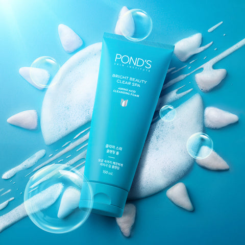 Pond's Clear Spa Deep Cleansing & Mild Cleansing Foam 150ml (2 Pack)