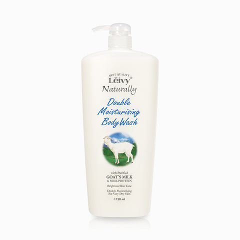 Leivy Goat Milk Body Wash 1.15L (2 Pack)