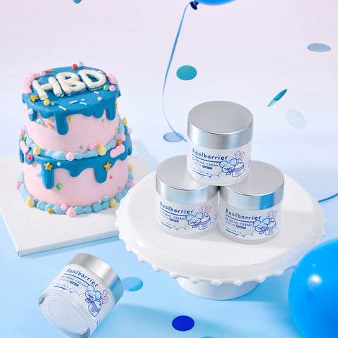Real Barrier Extreme Cream Original 70ml (jar) + 30ml (tube) Gift Set - includes doll keyring