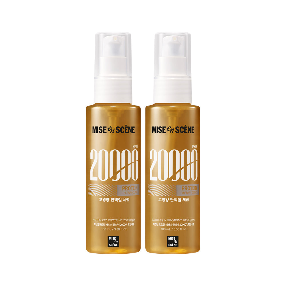 Mise en Scene Protein Therapy Clinic 20000 Oil Serum 100ml (2 Pack)