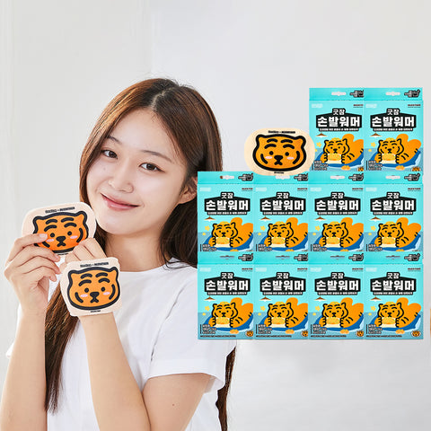 DongKook Pharmaceutical GoodSleep Hand & Foot Warmer 100pcs (10 Packs x 10 Boxes)