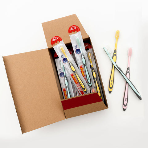 Clio Dentimate Season 2 Ultra-Fine Toothbrush, 1pc x 24