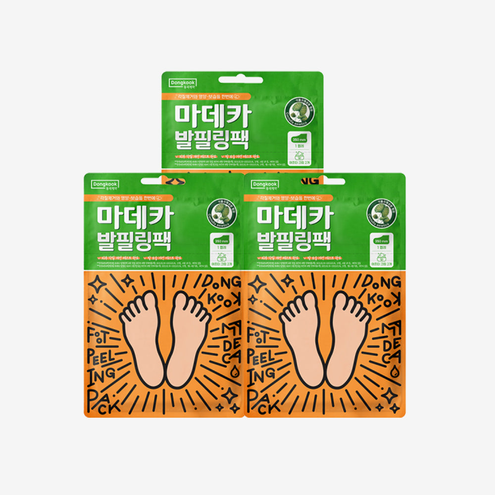 DongKook Pharmaceutical Madeca Foot Peeling Pack (3 x 20g)