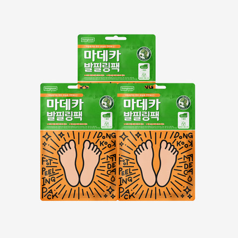 DongKook Pharmaceutical Madeca Foot Peeling Pack (3 x 20g)