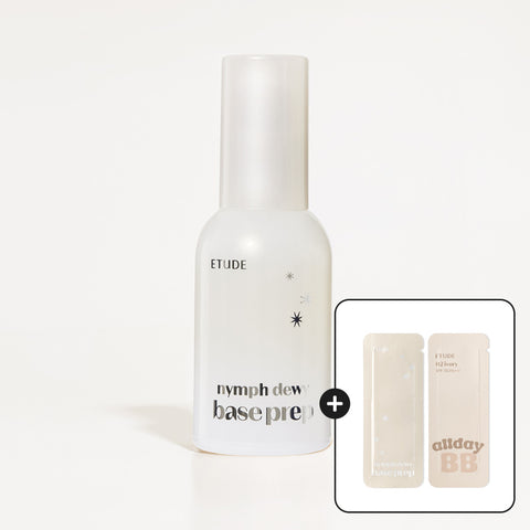 ETUDE Nymph Dewy Base Prep 30ml + 2 Free Gifts