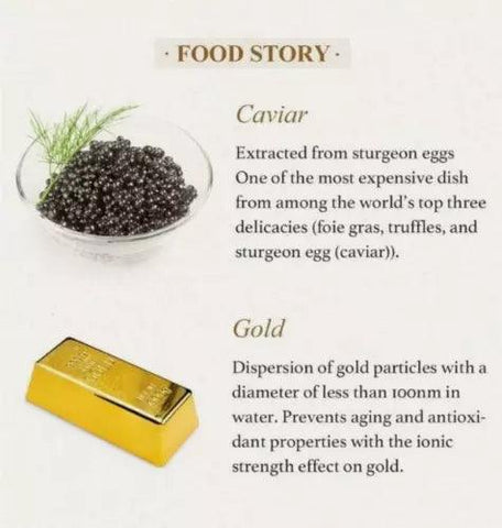 Soonsu Beauty Gold Caviar EX Cream application use