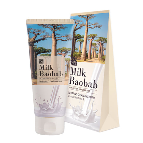 Milk Baobab Whipping Cleansing Foam 120ml (3-Pack)