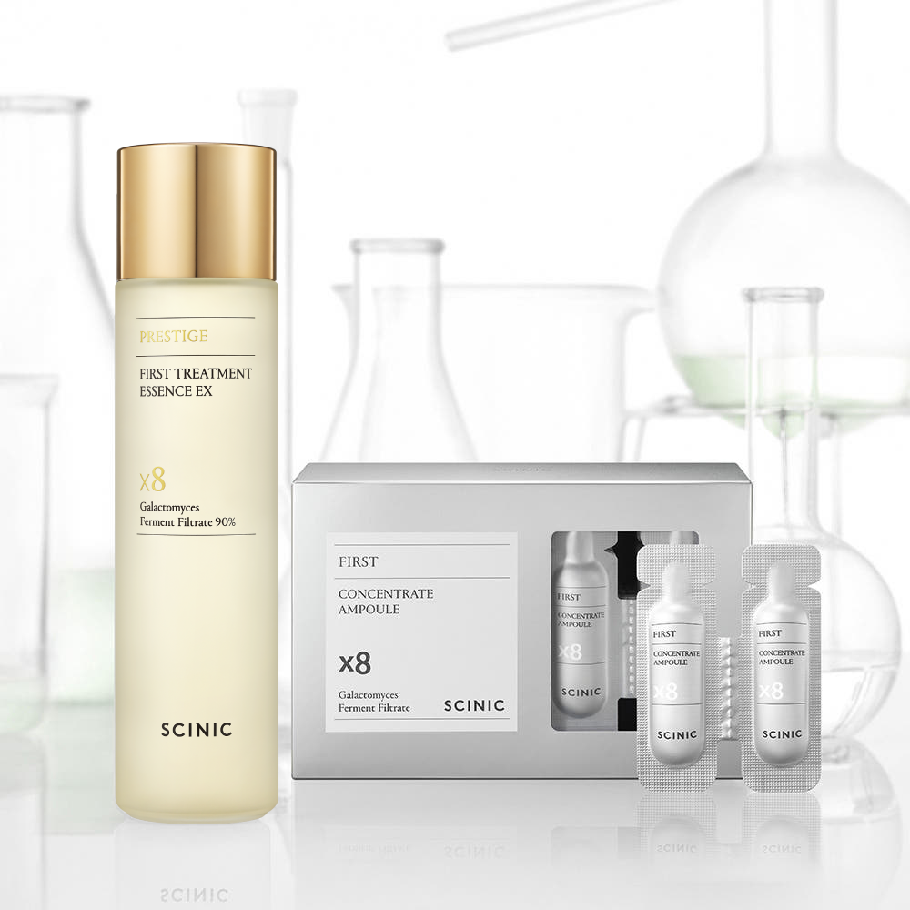 SCINIC Prestige First Essence EX 150ml + First Concentrate Ampoule EX
