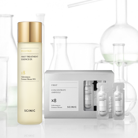 SCINIC Prestige First Essence EX 150ml + First Concentrate Ampoule EX