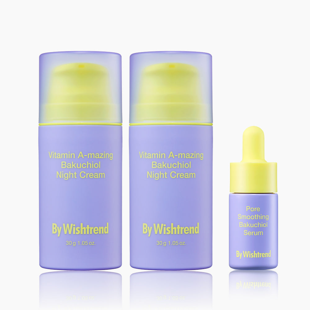 By Wishtrend Vitamin Amazing Bakuchiol Night Cream 30g x 2