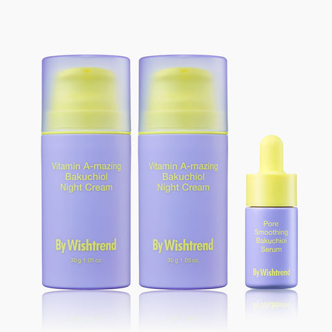By Wishtrend Vitamin Amazing Bakuchiol Night Cream 30g x 2