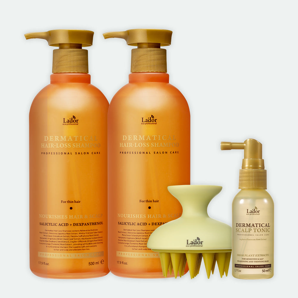 L'ador Dermatical Hair Loss Shampoo 530ml (2 Pack)