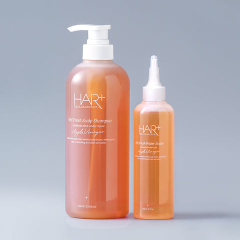 HairPlus Offresh Apple Vinegar Scalp Scrub Shampoo 700ml