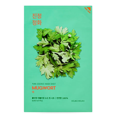 Holika Holika Pure Essence Mugwort Mask Sheet 23ml (20 Sheets)
