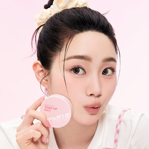 I'M MEME Tone-Up Pact 8g (Skin/Pink) [1+1]