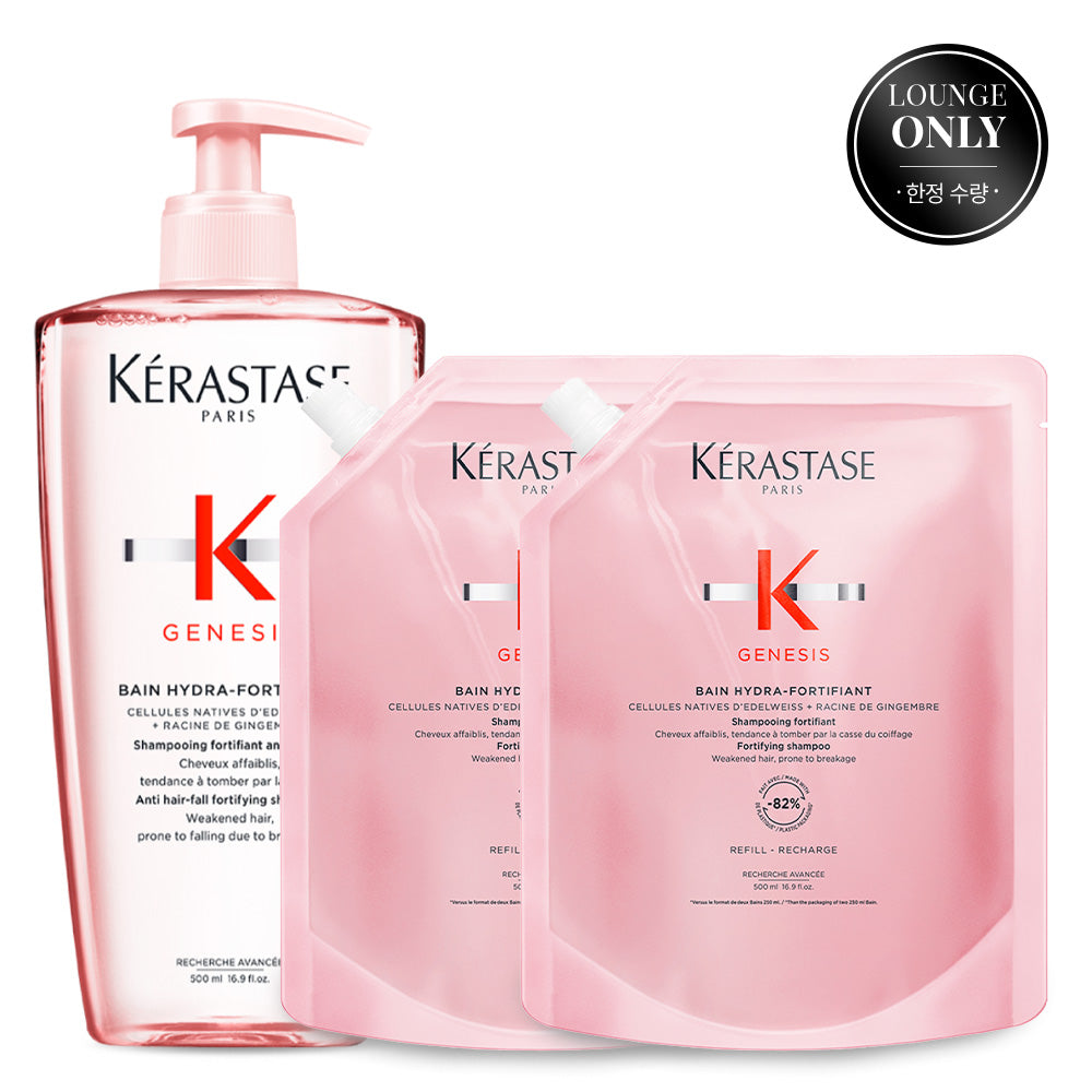 Kerastase Genesis Shampoo 1.5L (500 ml + 2 x 500 ml refills)