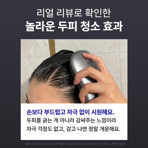 Triconix Scalp Deep Cleansing Electric Brush