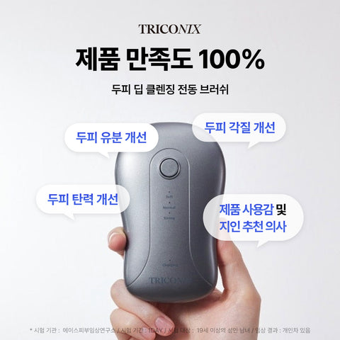 Triconix Scalp Deep Cleansing Electric Brush