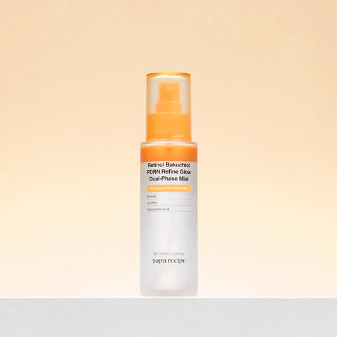 Papa Recipe Retinol Bakuchiol PDRN Refine Glow Dual-Phase Mist 100ml