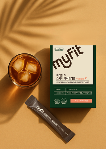 DongKook MyFit S Skinny Takeout Light Coffee Flavor 96 g (3.2 g x 30 sachets)