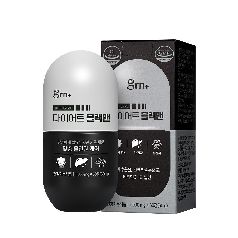 GRN Black Man All-in-One Men's Diet Supplement (1 Month)
