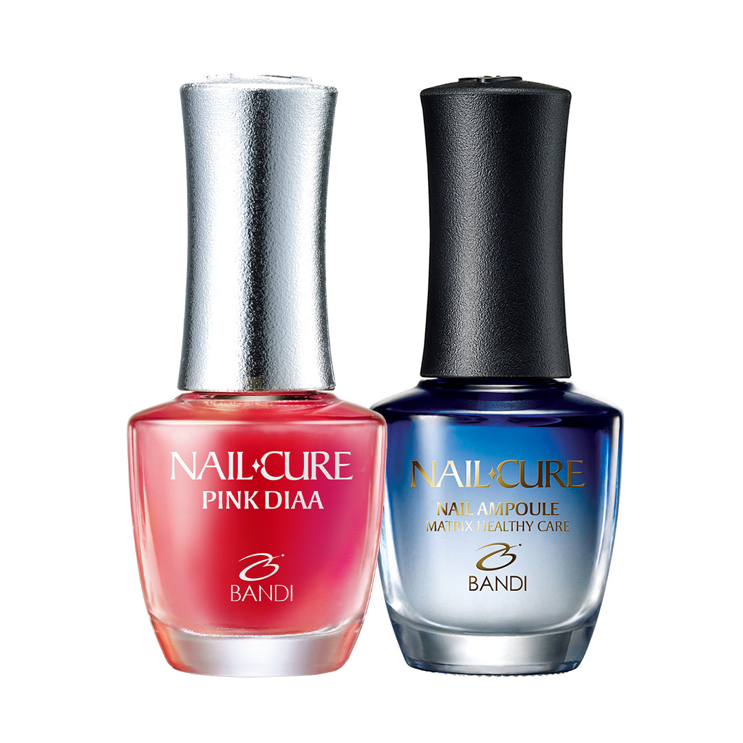 BANDI Nail Cure Pink Dia Nail Ampoule Set