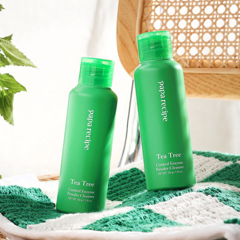 Papa Recipe Tea Tree Control Enzyme Powder Cleanser 50g (2 Pack)