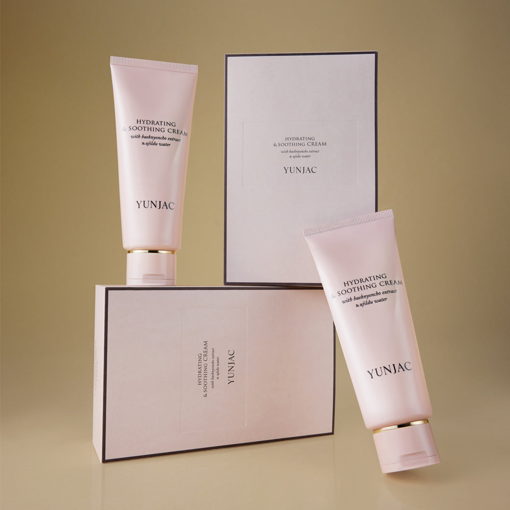 YUNJAC Baeknyeoncho & Ujildu Moisture Soothing Cream 100ml