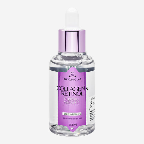 3W Clinic Lab Collagen & Retinol Ampoule 50ml