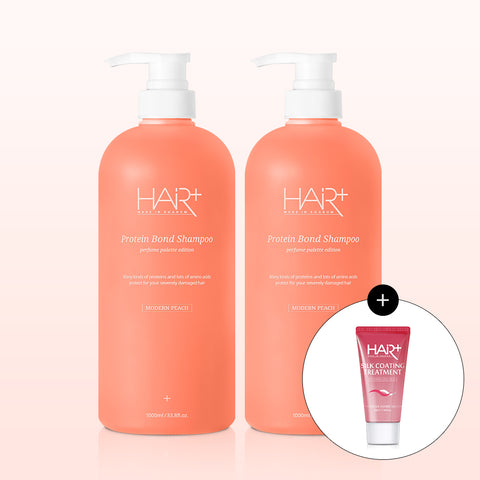 HairPlus Protein Bond Modern Peach Shampoo 1000ml (2 Pack)