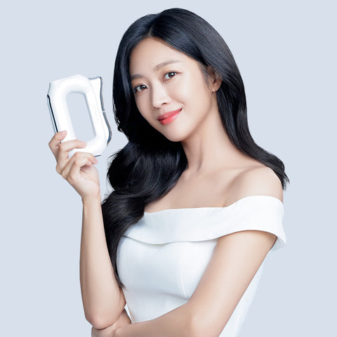 BodyAnd SlimFit Gua Sha EMS Massager (Pearl White or Pearl Black) with Lifting Gel