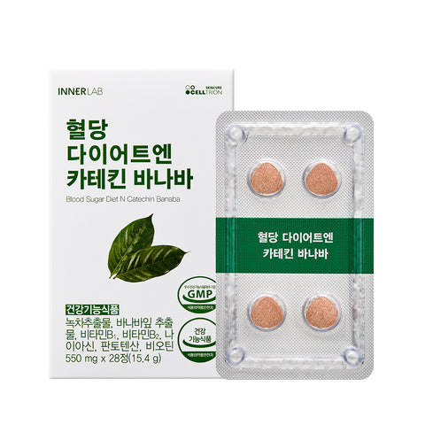 Celltrion InnerLab Catechin Banaba 1 Box (Tablets Made in Korea)