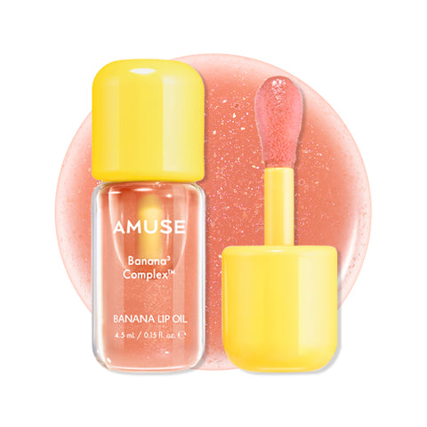 Amuse Banana Lip Oil 8-Piece Set (4.5ml x 8)