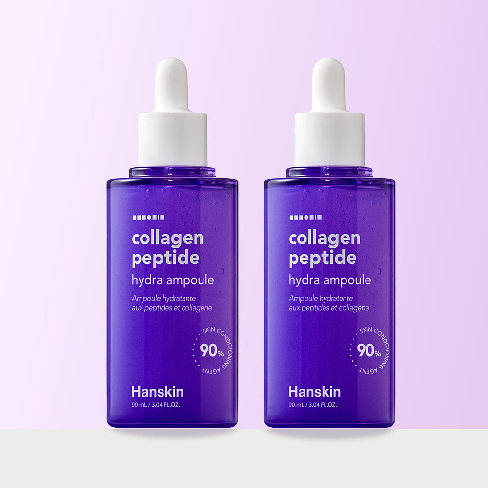 Hanskin Collagen Peptide Hydra Ampoule 90ml (2 pack)