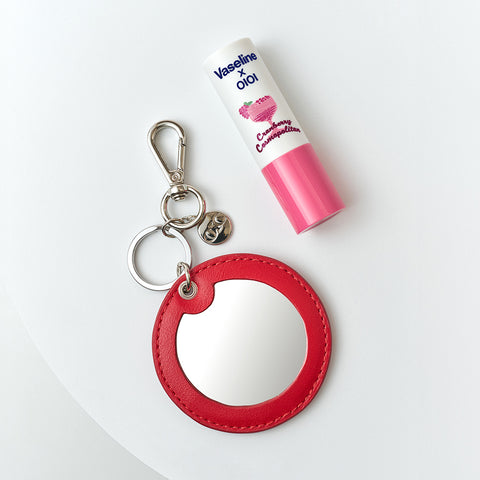 Vaseline XOIOI Gift Set Apple Martini Tinted Lip Balm (1) + Mirror Keyring + Lip Case Keyring