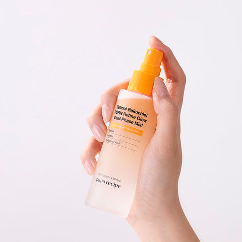 Papa Recipe Retinol Bakuchiol PDRN Refine Glow Dual-Phase Mist 100ml