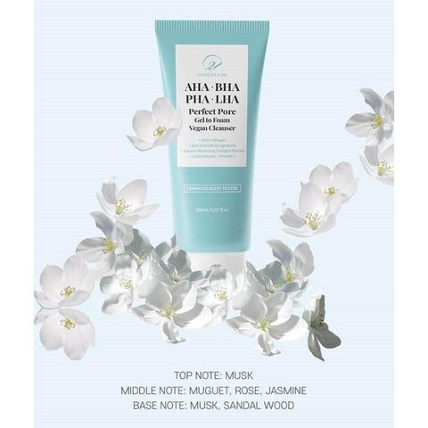 Soonsu Beauty Perfect Pore Gel to Foam Vegan Cleanser side view