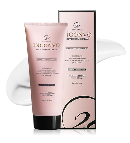 Soonsu Beauty Inconvo Body Perfume Cream packaging design