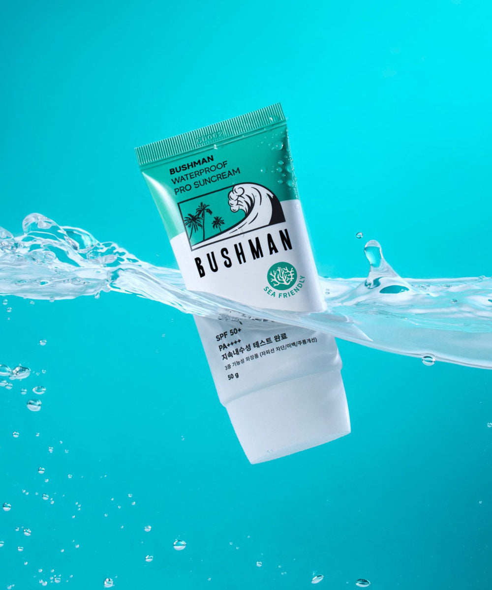 Bushman Waterproof Pro Suncream SPF50+ PA++++ 150ml (2-Piece Set)