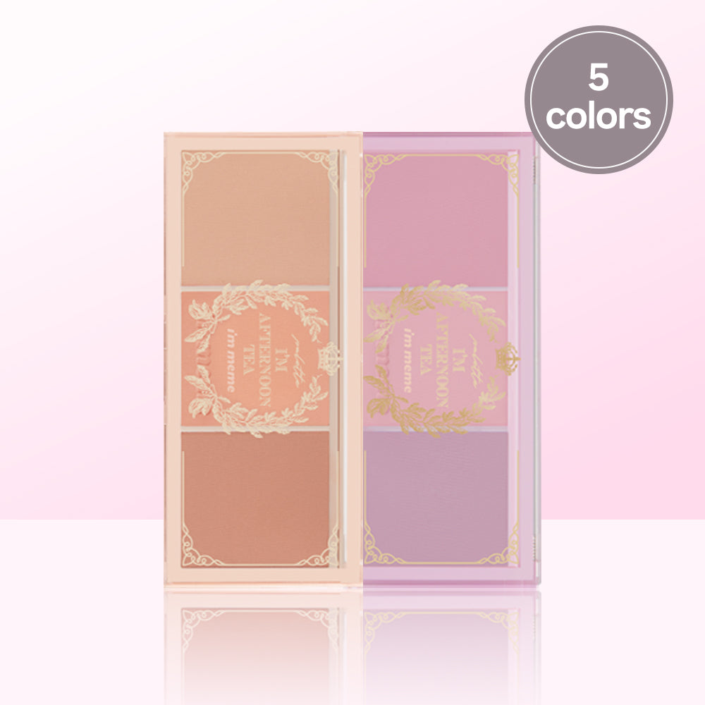I'M MEME I'm Afternoon Tea Blusher Palette 10.5g (5 Colors)